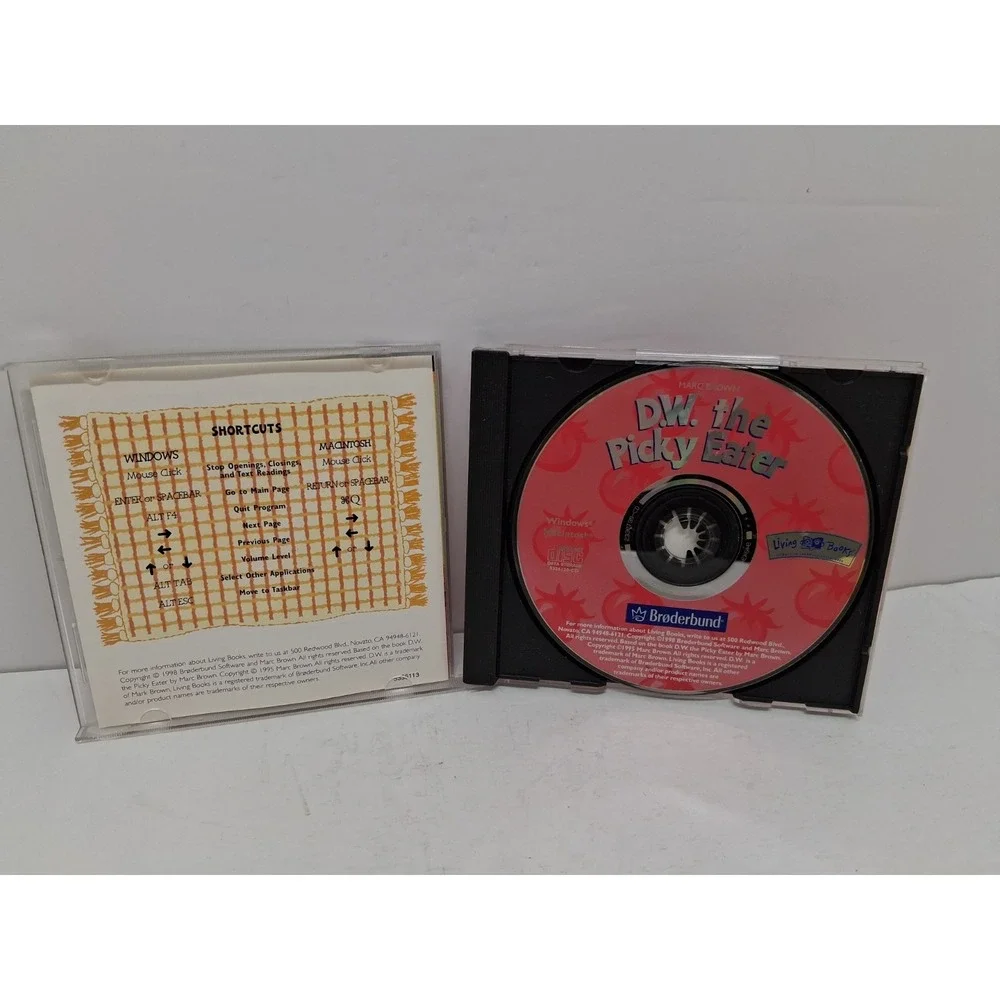 D.W. The Picky Eater Cd Rom